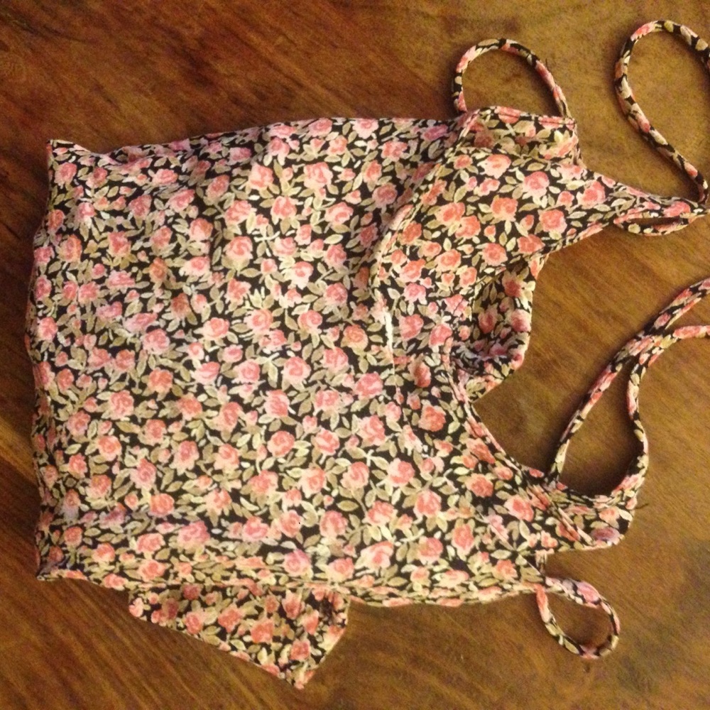 John Galt little flower Tank Top